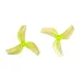 4 Pairs GEMFAN 35mms 3-blade 1mm Hole PC Propeller for RC FPV Racing Drone