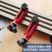 ENJOYWOOD 2PCS MFT Fence Dogs 19mm/20mm Desktop Dog Hole T-Track Hold Down Clamp Woodworking DIY Workbench Dog Hole Brackets