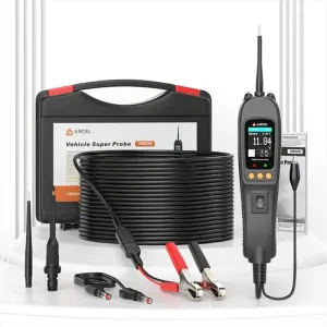 ANCEL PB500 Circuit Tester Automotive Diagnostic Tool with Multi Functional 7 Test Modes Dual Display High Precision and Overload Protection for DC/AC Voltage Frequency Duty Cycle