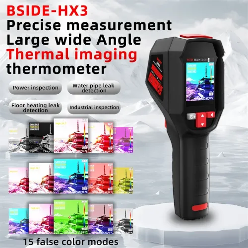 BSIDE HX3 Handheld Infrared Thermal Imager 240x240 Pixels -20C550C Temperature range 2.4" TFT LCD Screen Auto Focusing