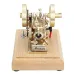 Eachine EM1 Micro ICE Internal Combustion Engine Model Brass Double Piston Complete STEM Engine Science Education Toys Collection Gifts