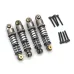 Upgraded Metal Parts Oil Filled Shock Asborbers Damper for FMS 1/24 FCX24M D90 D110 Range Rover RC Cars Vehicles Models Spare Parts Accessories