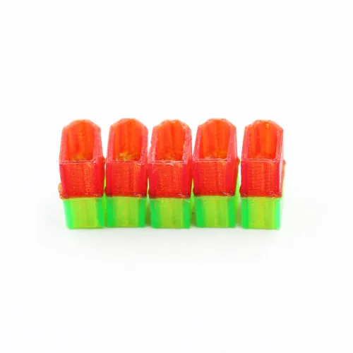 5Pcs QY3D TPU AMASS XT60 Plug Connector Protective Case Cover for RC FPV Racing Drone Lipo Battery Spare Part