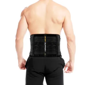 Back Support Belt Brace Lumbar Lower Pain Relief Adjustable Waist Strap Unisex