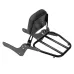Motorcycle Detachable Rear Passenger Sissy Bar Backrest With Luggage Rack For Honda Rebel 300 500 CMX300 CMX500 2017-2023
