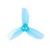 4Pairs Gemfan D2.5-3 2524 2.5 Inch 3-Blades PC Propeller 1.5mm Shaft 3 Holes Suitable for DJI O4 HD VTX 1404 4600KV Motors RC FPV Drone Racing
