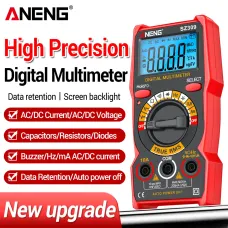 ANENG SZ309 SZ309pro Digital Multimeter AC DC Voltage Current Tester 600V 10A Resistance Capacitance Frequency Measurement Backlit Display Portable