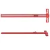 ENJOYWOOD TS-24 Scribing Ruler Multi-Function 400mm/600mm Snap-In Slider 360 Marking Thickened Base Adjustable Length 400mm/600mm for Precision Tasks