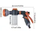 Multifunctional Portable Auto High Pressure Water Gun Watering Foam Gun Car Wash Tool For Car Garden