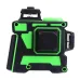 3D 12 Line Green Light Laser Level Digital Self Leveling 360 Rotary Measure