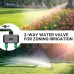 MoesHouse Tuya Smart bluetooth Dual Watering Timer IP55 Automatically Schedules Automatic Drip Irrigation Controller Garden Valve Work with Alexa Google Home