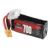 ZOP Power 3S 11.1V 700mAh 75C 7.77Wh LiPo Battery XT30 Plug for RC Helicopter Aiplane FPV Racing Drone