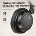 Oneodio SuperEQ V16 Wireless Headset Bluetooth Headphones 40mm HiFi Drivers 90H Playtime Built-in HD Microphone Support Wired Connection Ergonomics Design Over-Ear Headphones