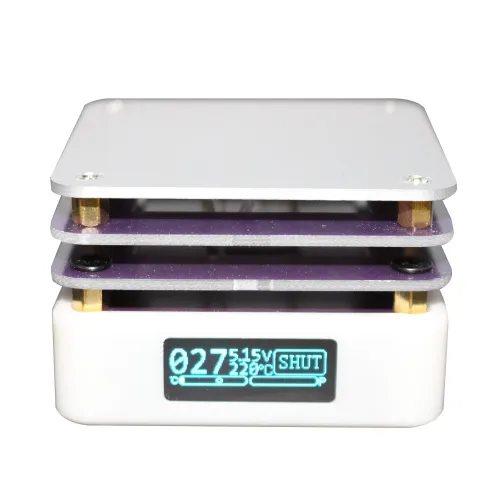 PD 65W Ultra-Compact Smart Heating Platform LED Display Soldering Heating Station with High-Efficiency Temperature Control USB Type-C Input Perfect for Electronics Repair and Crafts