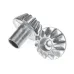 Wltoys 124008 1/12 RC Car Parts Metal Reduction Spur /Bevel Drive Gear Vehicles Models Spare Accessories 2719/2720