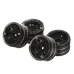 4PCS UDIRC UCX2405 UCX2405 PRO 1/24 RC Car Upgraded Parts Metal Wheel Rims UCX24-P088A/B Vehicles Models Spare Accessories