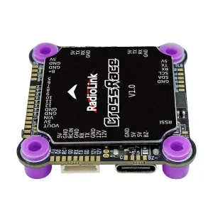 Radiolink CrossRace Flight Controller Built-in OSD Combine APM and Betaflight Support Analog Digital HD & Hobbywing 60A BL_S 4in1 ESC Combo for Multi-Rotor