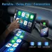 2 in 1 Wireless CarPlay Adapter Android Auto Bluetooth 5.0 Dual Band WiFi USB Connection Auto Connect OTA Update Plug and Play