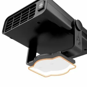 12V/24V Portable Mini Car Heater Defogger Windshield Defrosting Car Windshield Defroster Machine Winter Warmth & Heating