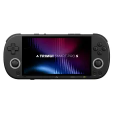 128G TRIMUI Smart Pro S 4.96-inch IPS Screen Handheld Game Console Built-in 14000+ Games Octa-core Support WiFi6 & BT5.4 Retro Game Player with RGB Light TMR Dual Hall Joysticks 5000mAh Battery Open Source Linux System Gamer Console