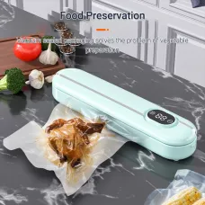 Automatic Vacuum Sealer Kitchen Vacuum Sealer Machine Household Food Bag Keep Food Fresh With10pcs Fresh-Keeping Bags