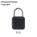 RAYKUBE SY12/SY13 Tuya Smart Padlock IP67 Waterproof Bluetooth Fingerprint Password Lock for Luggage Cabinet Backpack Offices