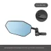 ROCKBROBicycle Rearview Mirror 360 Adjustable Anti-glare HMTB Handlebar Reflective Mirror for Riding Safety