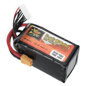 ZOP Power 29.6V 1300mAh 120C 8S Li-poly Battery XT60 Plug for SEQURE SQFPV Heison 5X FPV Quad Drone