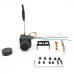 SLONWAKE FPV AIO RC Micro Camera 5.8G 48CH 400mW VTX FPV Transmitter with 2.5mm Lens CMOS 1200TVL Support OSD 2-4S Power for FPV Racing Drones