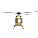 ROBAN EC135 450 Class 2.4G 11CH Yellow Red Tail 4 blades GPS Stabilized Scale RC Helicopter RTF With X2 Flight Controller
