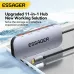 Essager 11 in 1 Type-C Docking Station 3*USB 3.2 Gen1 5Gbps HDMI 4K@30HZ VGA RJ45 1000Mbps PD Charger USB Hubs 100W For Macbook Air Pro Adapter Splitter