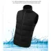 TENGOO HV-21A Heated Vest 21 Areas 4 Control Zones USB Charging Winter Warm Outdoor Electric Heating Sleeveless Jackets