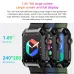 LOKMAT OCEAN 2 Pro 1.85 inch HD Screen bluetooth Call Heart Rate Blood Pressure SpO2 Monitor 450mAh Voice Assistant 100+ Sports Modes Smart Watch