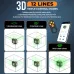 CIGMAN CM-S05 Gesture Control 12 Lines Laser Level 3x360 Green Self-Leveling High Precision APP Bluetooth Remote Digital Display