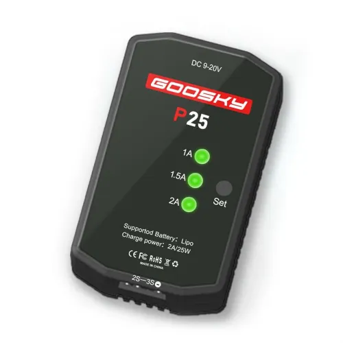 GOOSKY P25 2S-3S 2A/25W Lipo Balanced Charger GT050042