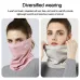 Golovejoy Winter Thermal Cycling Mask Men Women Outdoor Sports Windproof Dustproof Velvet Warm Neck Cover Scarf for Ski Hiking Riding