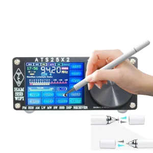 ARINST ATS-25X2 FM APP 4.14 Network WIFI Configuration Full-band Radio With Spectrum Scanning DSP Receiver