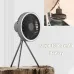 3 in 1 Multifunctional 10000mAh USB Rechargeable Camping Fan with LED Light High Capacity Silent Motor Long Battery Life Aluminum Tripod Desk Ceiling Fan Power Bank Function