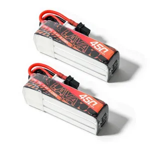 2PCS BETAFPV XT30 LAVA 2S/3S/4S 450mAh 75C Battery for Meteor85/Pavo Pico/Pavo20/Pico FPV Drones