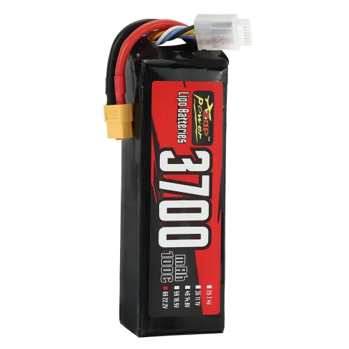 ZOP Power 6S 22.2V 3700mAh 100C 82.14Wh LiPo Battery XT60 Plug for RC Car