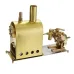 Microcosm OKMO M2C Mini Steam Boiler with Twin Cylinder Marine Steam Engine Stirling Engine Model