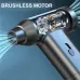 110000RPM Electric Air Duster Brushless Motor Portable Mini Stepless Speed Rechargeable Air Blower for PC Car Home Keyboard Cleaner