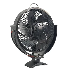 DY366K Efficient Heat Distribution Fan 6 Blade Heat Powered Stove Fan Cover Stay Warm Quiet No Electricity Required Quiet SafeHeat Powered Stove Fan