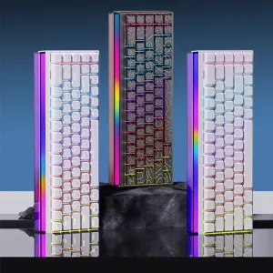 NACODEX x AJAZZ NK68 Wired Mechanical Keyboard 68 Keys RGB Hot Swappable Red Switch Gaming Keyboard