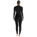 DIVE&SAIL Women's Full Body Wetsuit UTF50+ Sun Protection 98% UV Blocking Rate Cool Ice Fiber Breathable Quick Dry Thin Swimsuitfor Diving Surfing Snorkeling Swimming