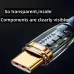 6A 120W USB-A to Type-C Cable Fast Charging Data Transmission Copper Core Line 1M/2M Long for iPhone 16 15 15 Plus for Huawei Mate XT for Xiaomi MIX Fold4 for Samung Galaxy Z Fold6