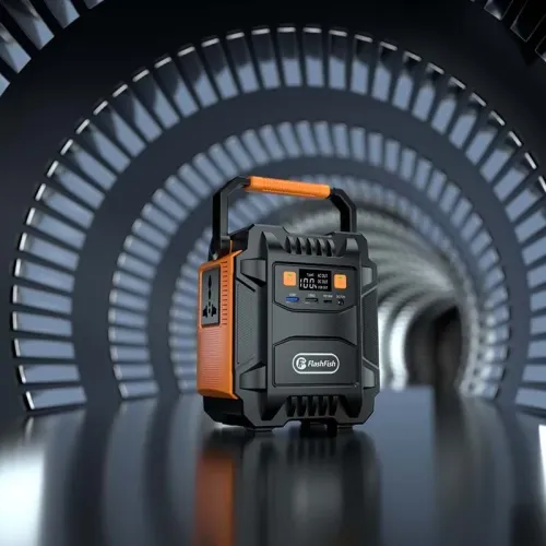 UDirect FlashFish A201 200W Power Station 110V 48000mAh Portable Solar Generator Battery Power Supply 172Wh Emergency Lighting For Outdoor Camping