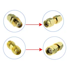 18pcs 1.2GHz 5.8GHz FPV Telemetry Antenna SMA RP-SMA Gain Adapter Connector Kit for FPV Drone Pilots & DIY Hobbyists