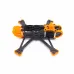TEOSAW Drake35 155mm Wheelbase Carbon Fiber 3.5 Inch Frame Kit Support Vista Air Unit for DIY RC Drone FPV Racing