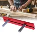 19/20mm Woodworking Planing Stop Board Dog Hole Baffle Plate Workbench Positioning Fixing Clamp Aluminum T Track Plate Bench